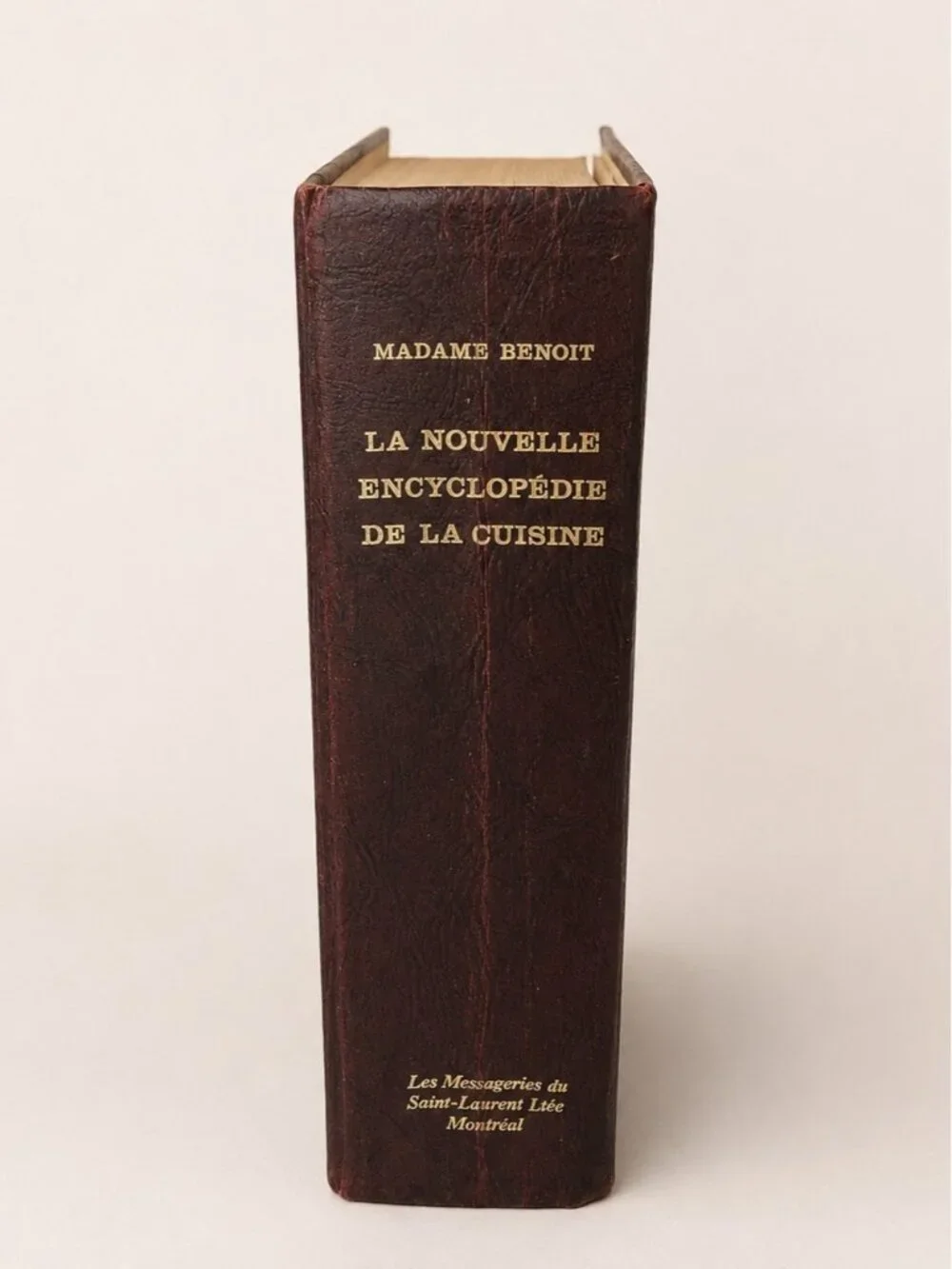 Madame Benoit – La Nouvelle Encyclopédie de la Cuisine – Livre de recettes